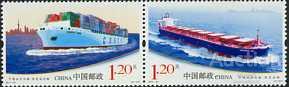 Китай 2011  Морские грузоперевозки , корабли