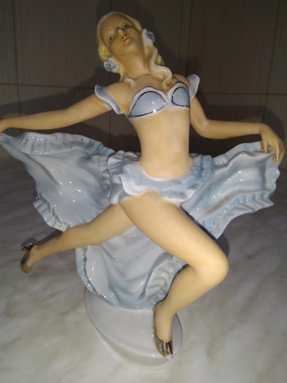 Балерина. Танцовщица. Старая Германия.