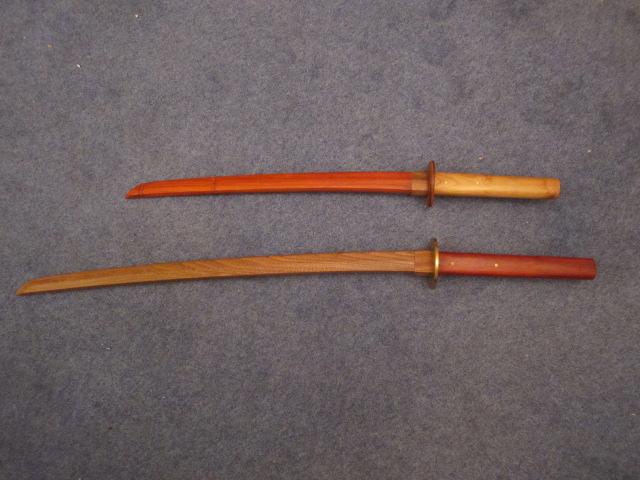 Катана Син-гунто деревянные ножны сталь 1045