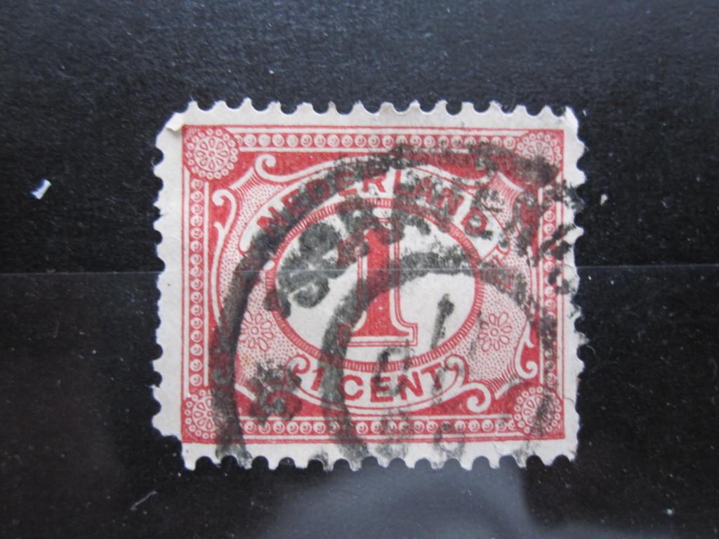 Нидерланды стандартная  марка "Цифра"