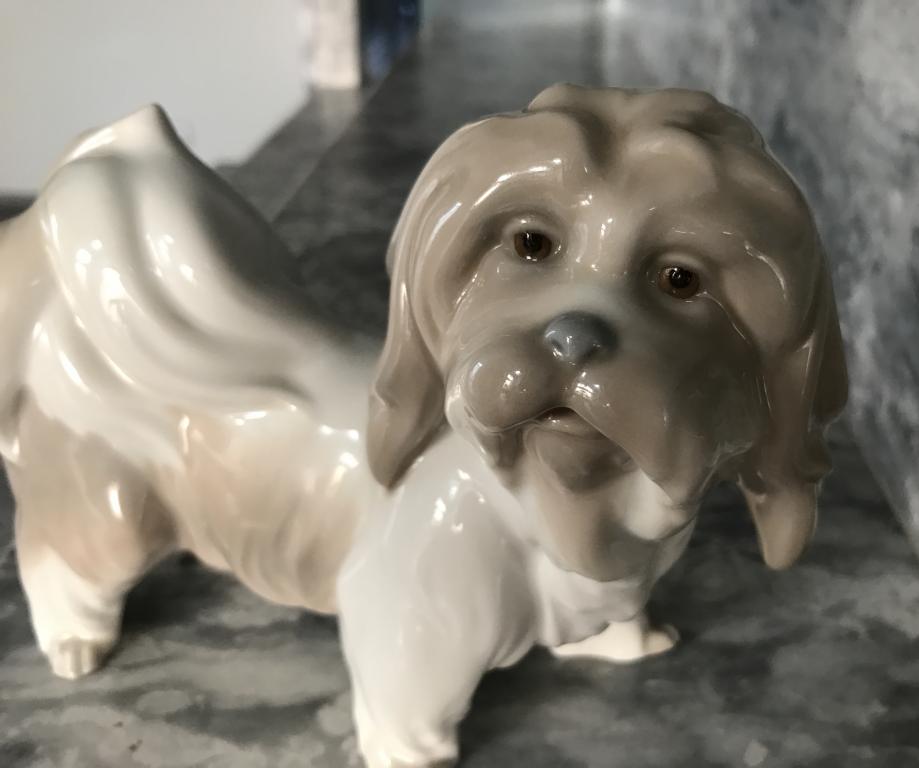 LLADRO Лхаса апсо ,Ши-тцу , тибетская собака СОБАКА ФИГУРКА