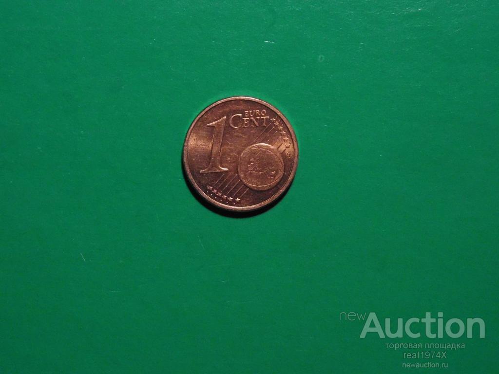 Люксембург 1 евроцент 2004 km#75 ОТЛИЧНАЯ!!!СОХРАН!!!