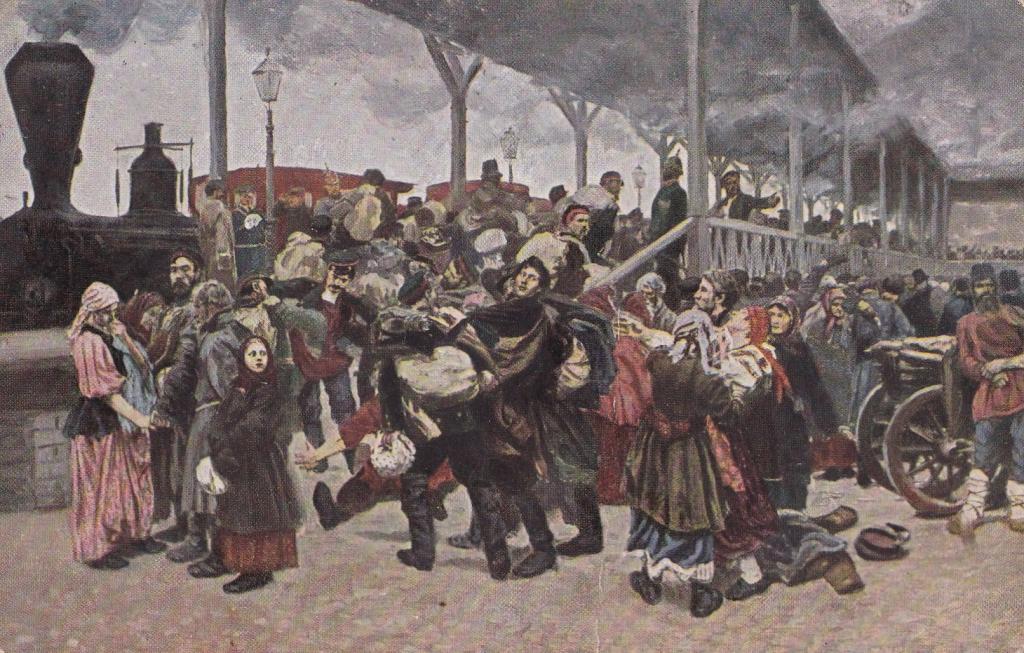 Картина проводы на войну русский музей