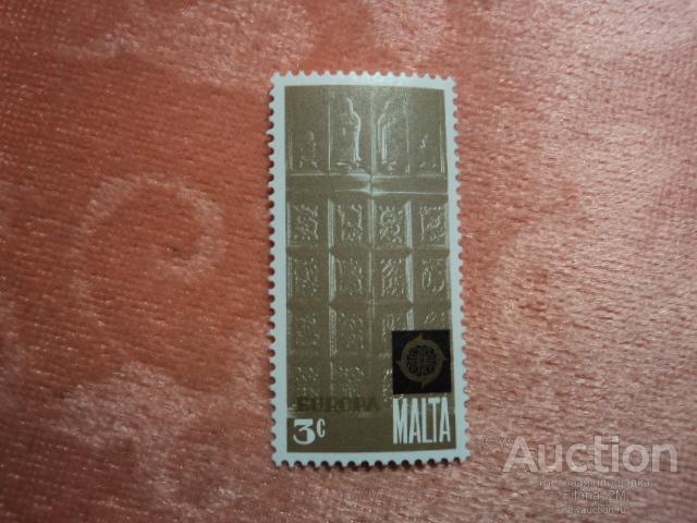 Марки.Мальта.1974 г.Марка.Искусство.Архитектура.Религия.М#494.Состояние MNH**.