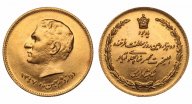 Иран. Медаль 1968 года. Золото. 0,5886 oz. 0,900. 20,34 г. Весовая норма 2 1/2 пахлави. Редкая!