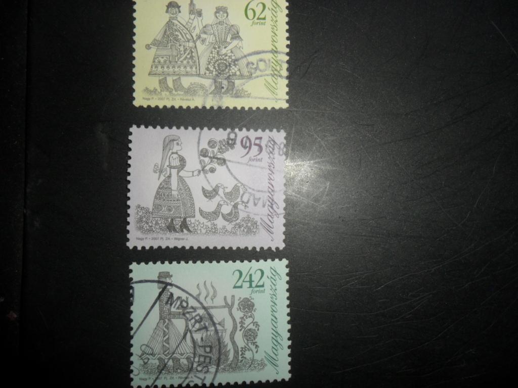 почтовые марки Венгрия  2007