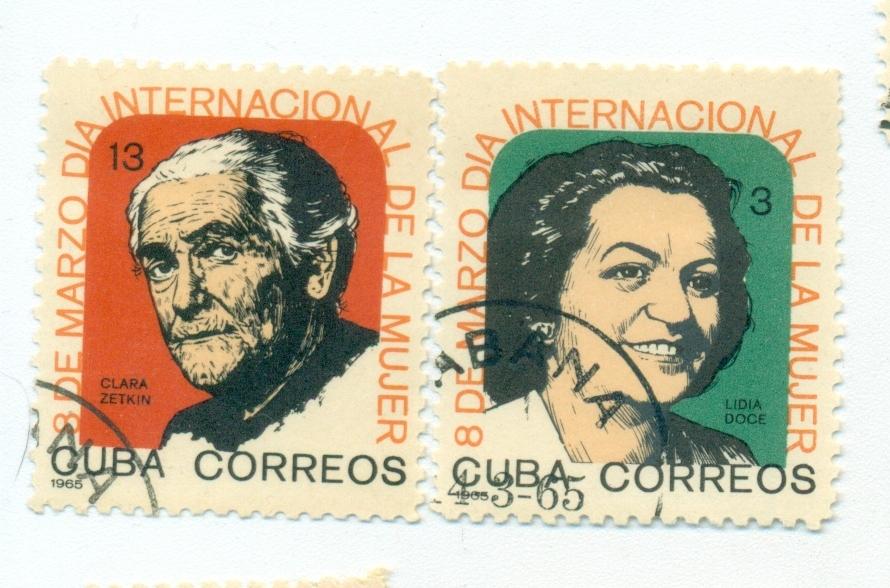 Куба 1965 8 марта Клара Цеткин Л.Досе