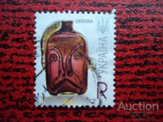 Марки.Украина.2007 г.Цветы и символы.