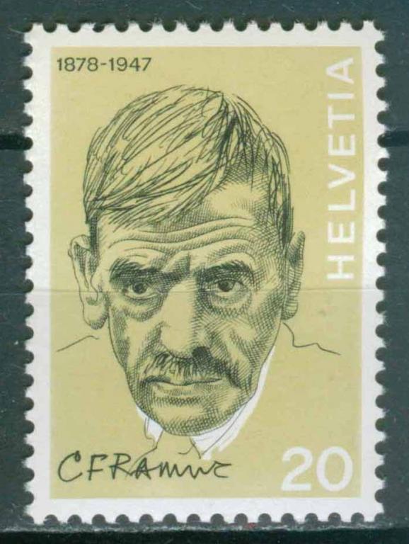 Швейцария, 1972, Писатели, Рамю
