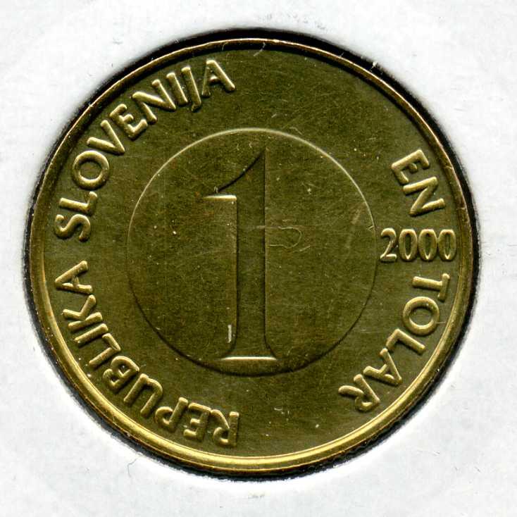 1 толар - Словения - 2000 - Рыба - Форель