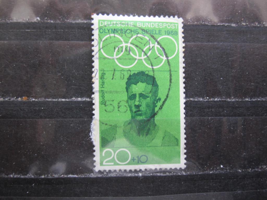 Германия серия "Летняя Олимпиада 1968, Мехико",Рудольф Хербиг
