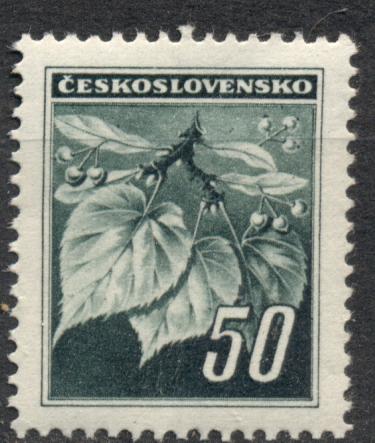 Чехословакия 1947 г. стандарт "Липы"  негашеная **