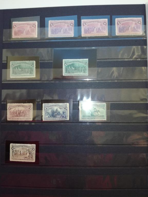 Коллекция марок США чистых 19 век. Уникальная коллекция для профи