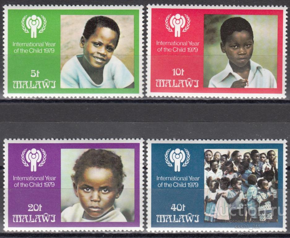 Малави 1979 международный год ребенка Mi328-331 MNH