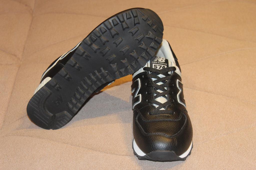 New balance 574 luxury leather sales