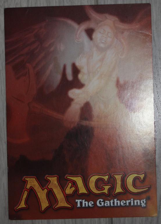 Открытка. Magic: The gathering. MTG. Wizards of the Coast. 2002 Реклама
