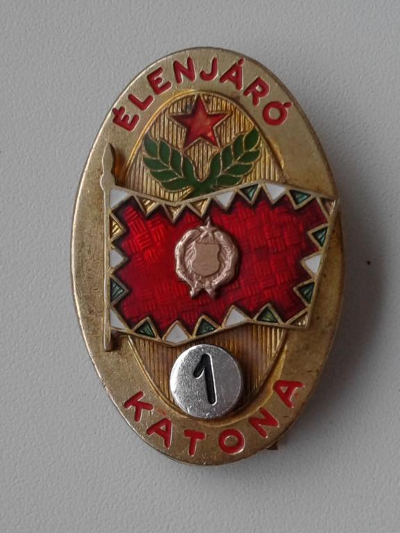Знак классности Elanjaro Katona – Отличник боевой подготовки. Венгрия, Народная Армия