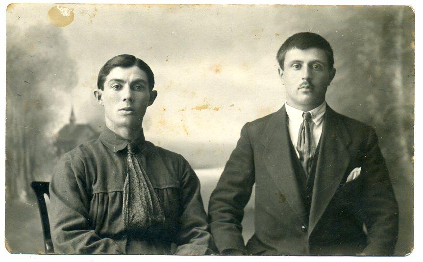 Фото ателье Мужчины одежда мода 8,5 х 13,5 см