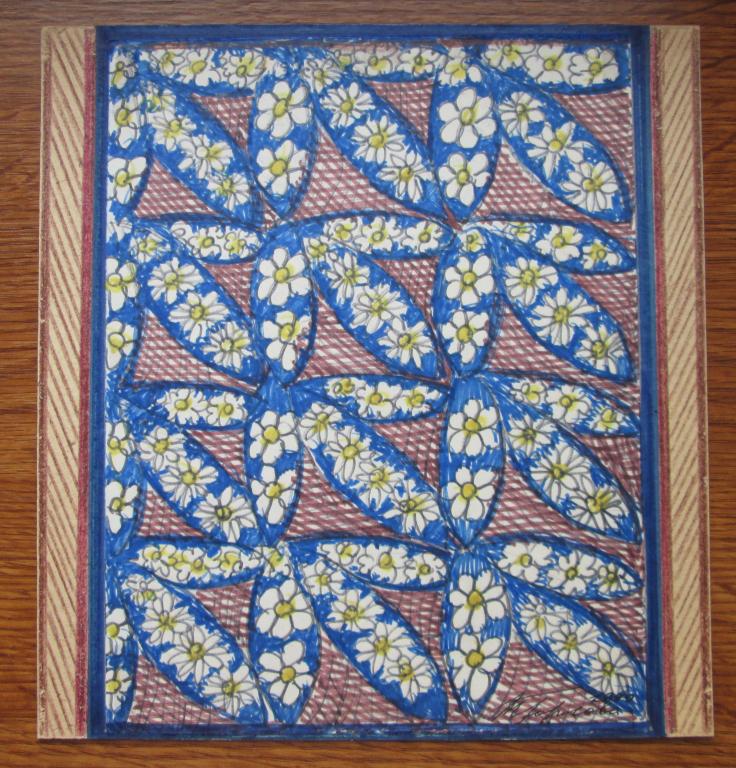 Рисунок Эскиз Узор Орнамент  Художник Т.Н.Горлова (ЛФЗ)