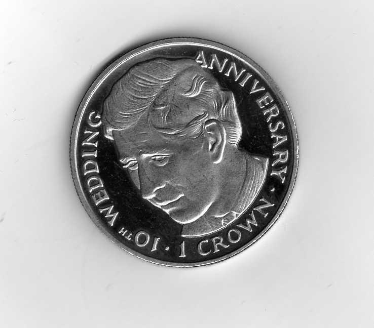 Гибралтар 1 крона 1991 Принц Чарлз