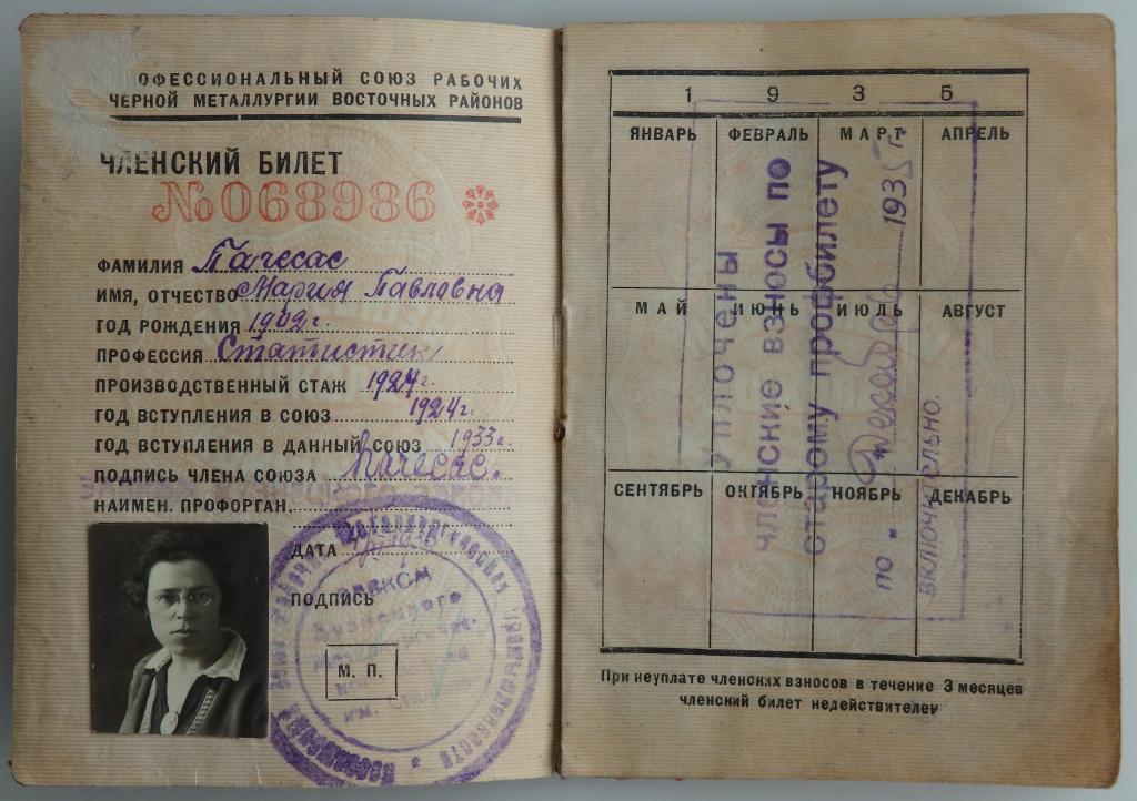 Образец членской книжки сельскохозяйственного производственного кооператива