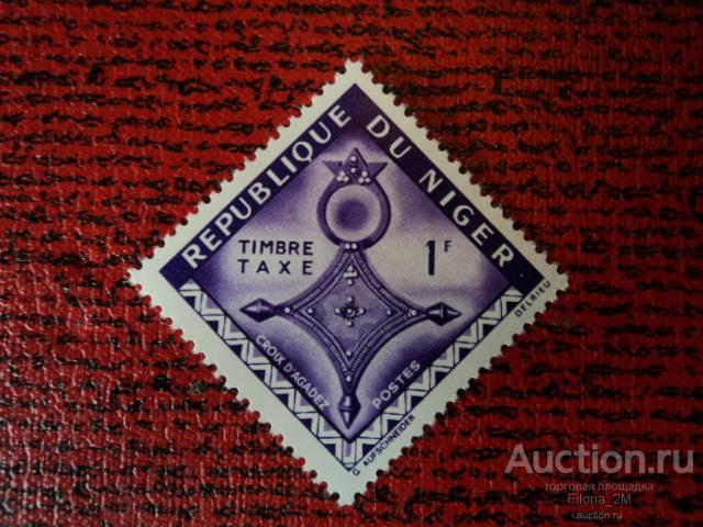 Марки.Нигер.1964 г.Крест Сахары.М#2.MNH**