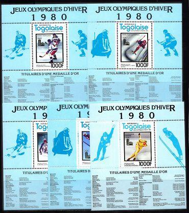 Того ЗОИ-1980, Лейк-Плесид, чемпионы ЗОИ-80, блоки с/з