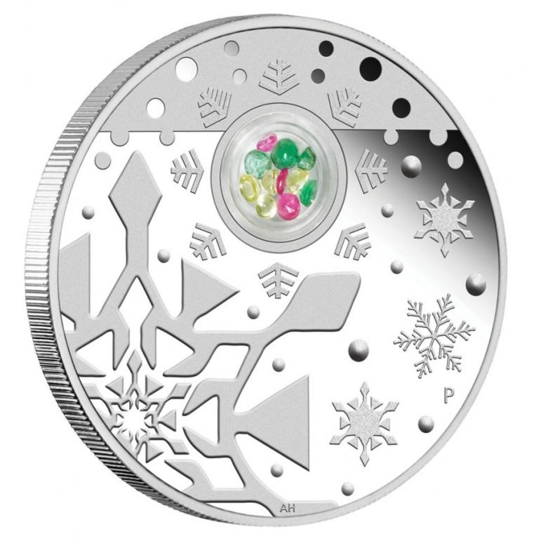 Австралия 1 доллар, 2012 год. С Рождеством!