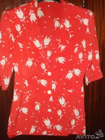 Женская блузка из полистерола 