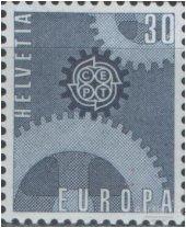 Швейцария 1967 Европа СЕРТ ** /b04 