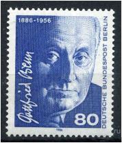 ЗАПАДНЫЙ БЕРЛИН 1986 БЕНН - Michel № 760 ** 2,20 евро  bbs3481 