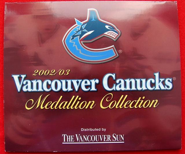 Хоккей Канада- 2003 год -Vancouver Canucks