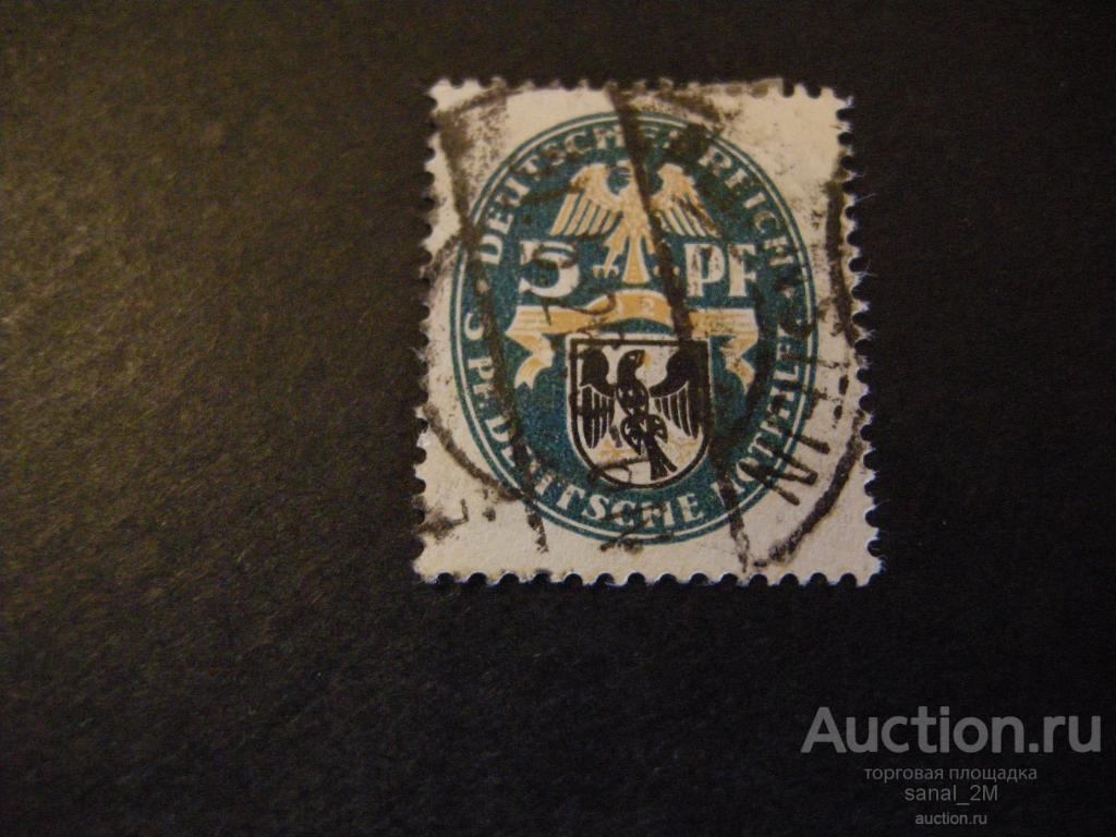 SALE! Рейх 1925 Мих.375 герб гаш /cul375 