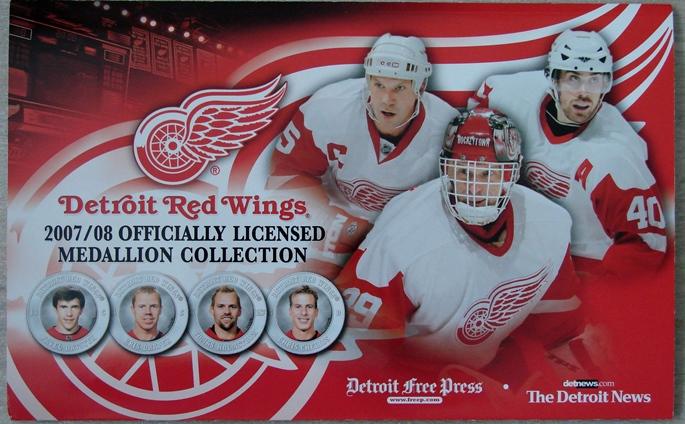 Хоккей Канада - 2008 год -Детройт Ред Вингз НХЛ