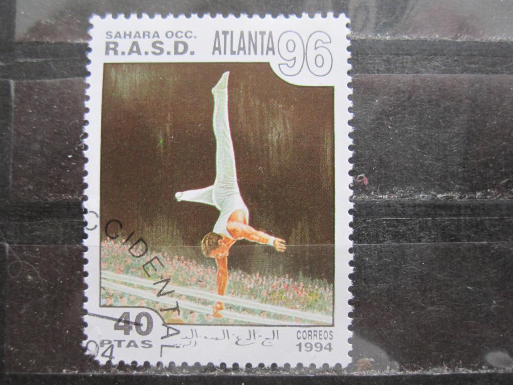 Сахара серия "Олимпийские Игры Атланта 1996г.", Гимнастика