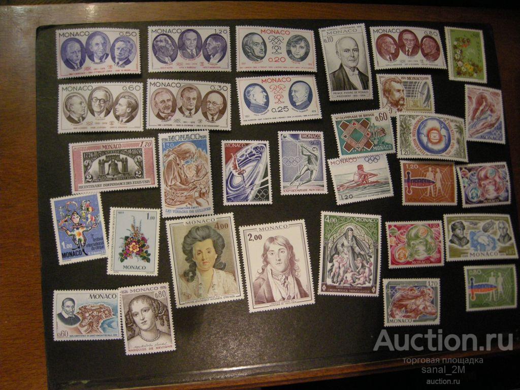 Монако 1976 31 марка 48 евро ** bfs301 