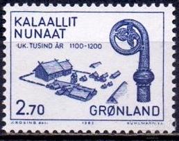 Гренландия 1982 зимовье этнография MNH** bfs244 