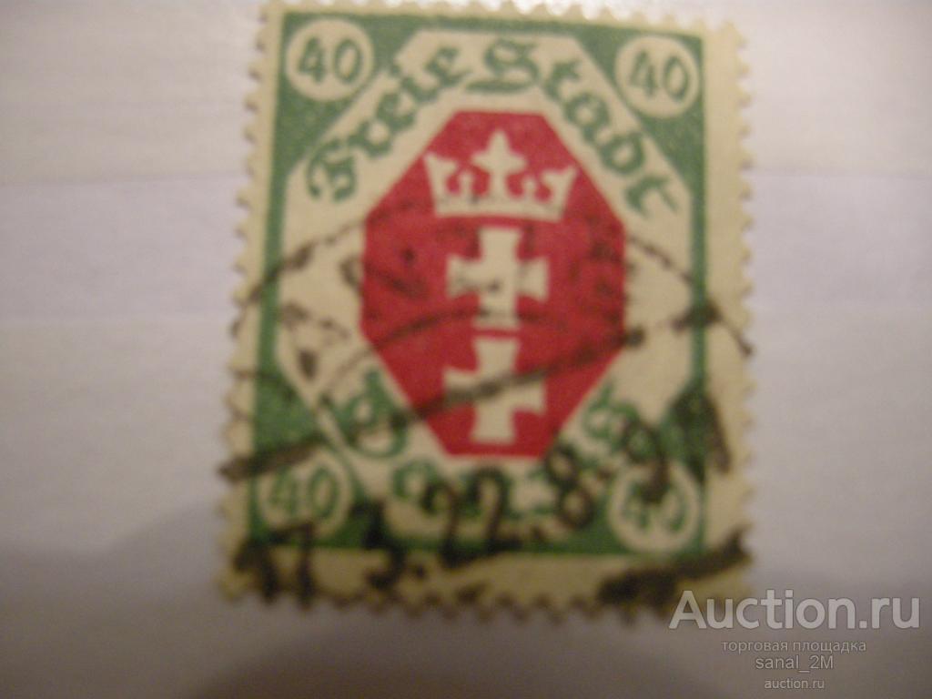 Данциг 1921 Мих.79 гаш /ad3 