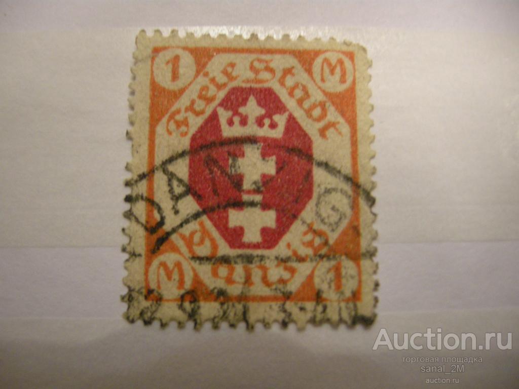 Данциг 1921 Мих.83 гаш /ad3 