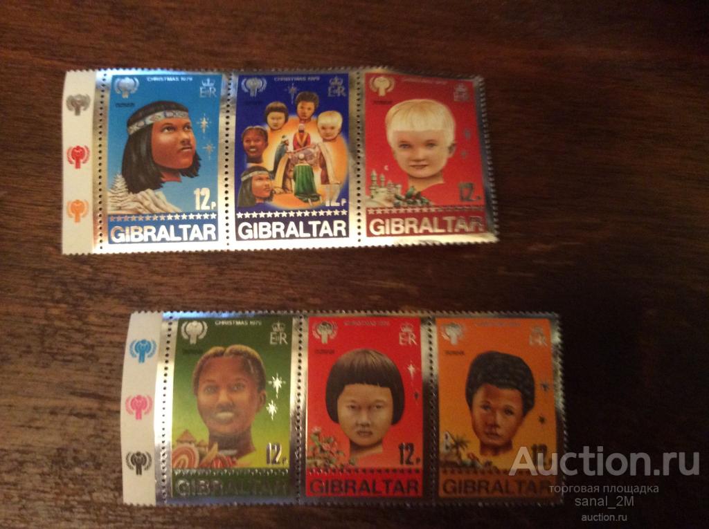 Гибралтар 1979 этнография Рождество 1979 **/af624 