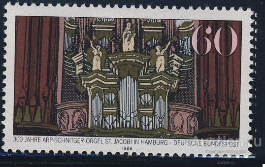 ФРГ 1989 музыка орган ** bfs270 