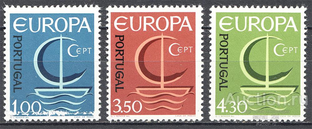 1966 ПОРТУГАЛИЯ  КЦ 70 евро EUROPA CEPT п/с  ** /al23 