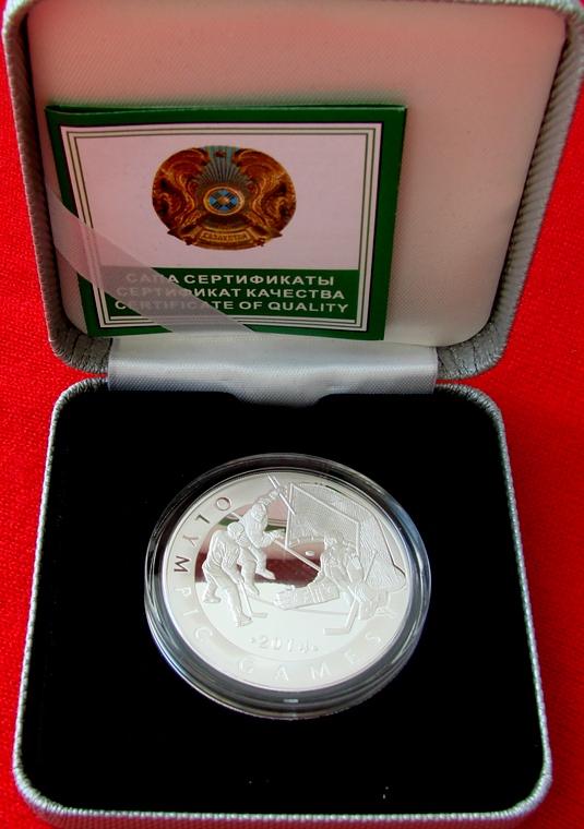 Хоккей Казахстан -100 тенге 2013 год - Олимпиада 2014