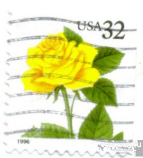 США 1996 флора цветы лот-3636