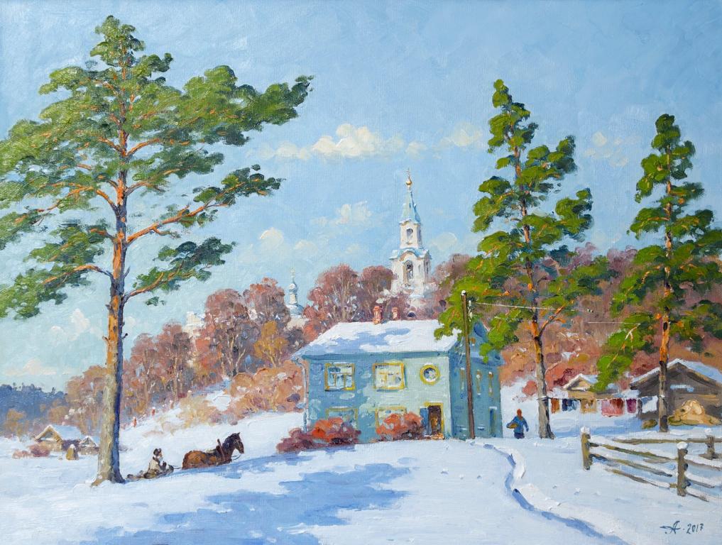 Картины известных художников февраль