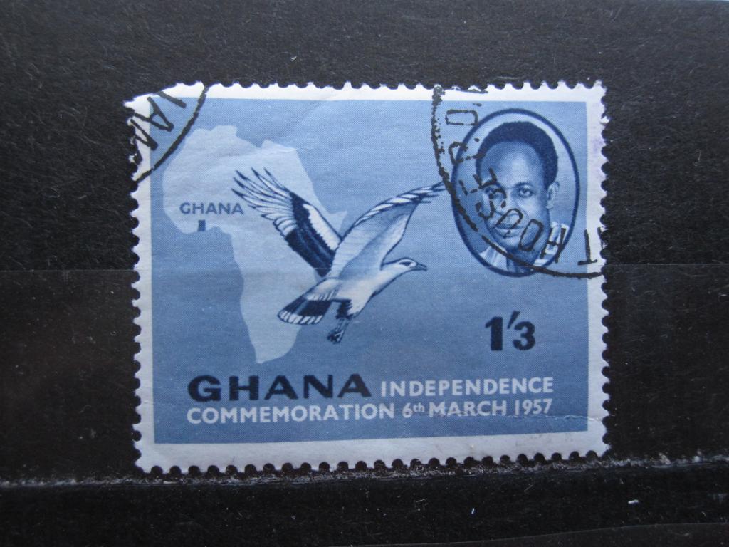 Гана серия "Независимость", премьер-министр Кваме Нкрума