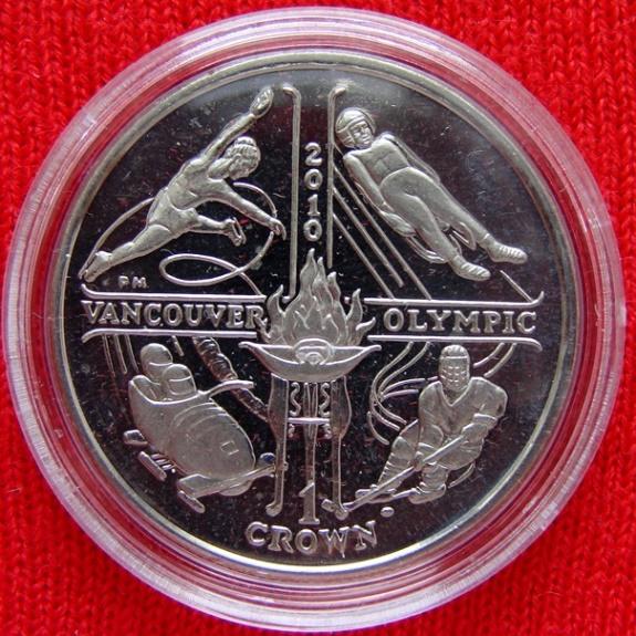 Хоккей о-в Мэн- 1 крона 2010- Олимпиада Ванкувер