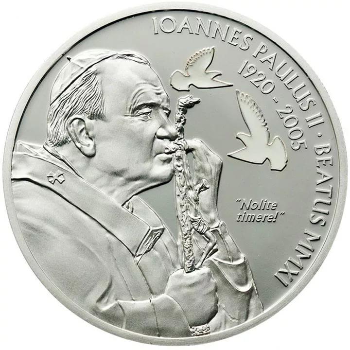 Палау 2 доллара, 2011 год. Беатификация Иоанна Павла II