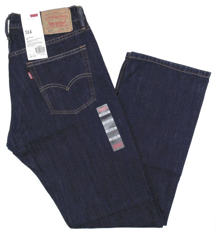 Джинсы Левис 514 модель Slim Fit Straight Leg оригинал скидка 50%