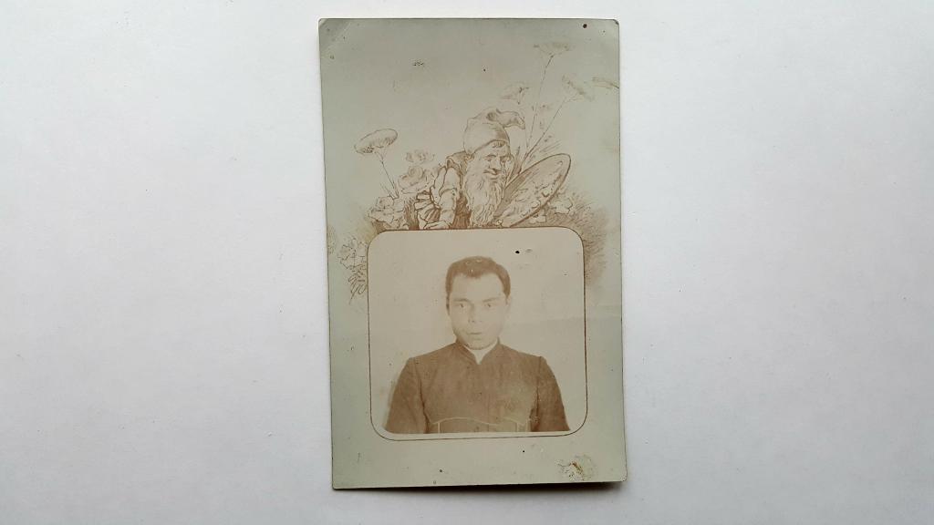 Автограф.  Артист ???-??? артистке Екатерине Николаевне Полозовой